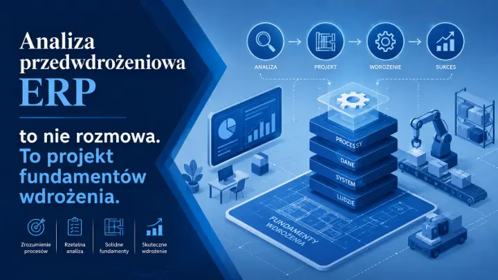 Analiza przedwdrożeniowa ERP jako fundament udanego wdrożenia Odoo w firmie produkcyjnej